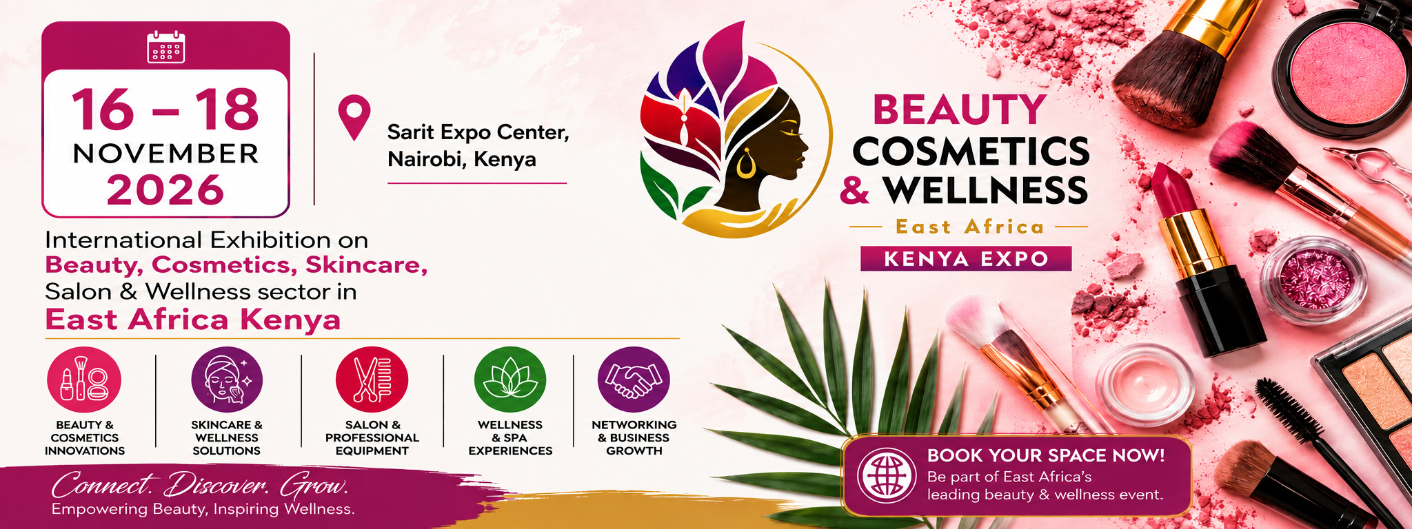 Beauty Cosmetics & Wellness East Africa Kenya Expo Banner